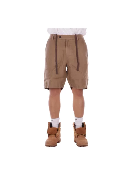 Szorty Mc2 Saint Barth casual beżowe