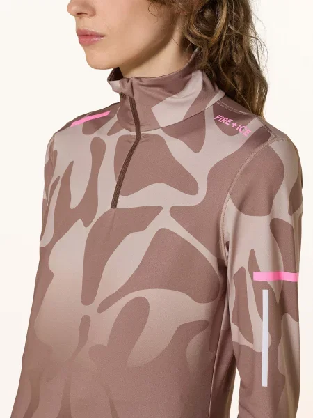 Termo tričko Longsleeve BOGNER FIRE+ICE Ilvy 3 multicolor béžové