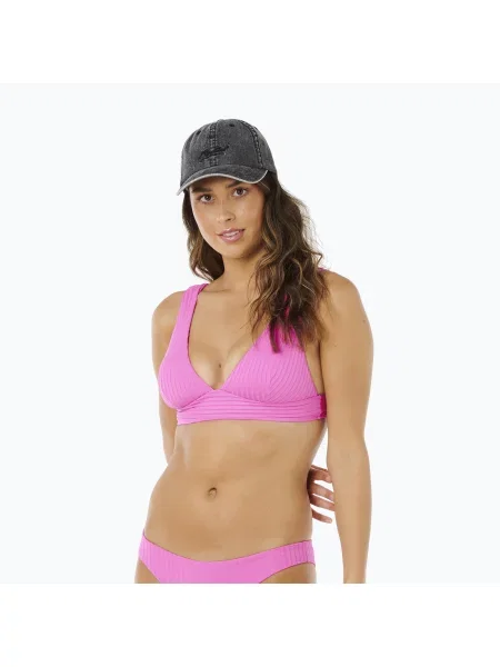 Costum de baie din două piese pentru femei Rip Curl Premium Surf D-Dd Deep V super pink roz