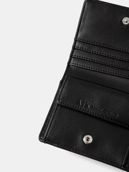 Armani Exchange portofel femei negru