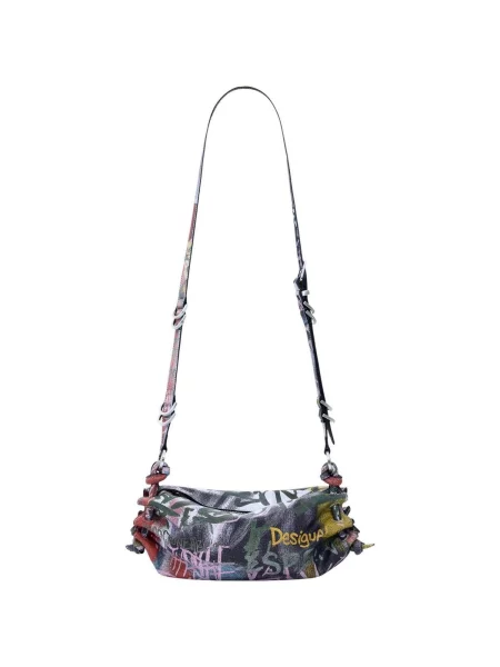 Crossbody táska Desigual nyomtatás fekete