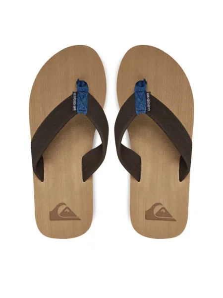 Quiksilver Šlepetės per pirštą juoda