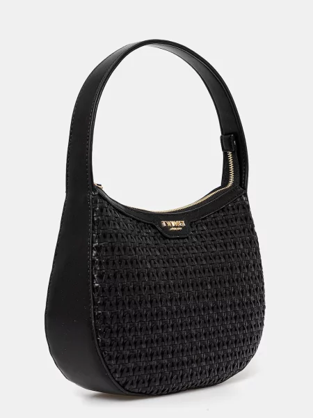 Torebka hobo Twinset czarna