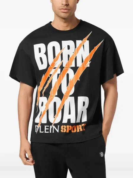 Tricou Plein Sport cu imagine negru