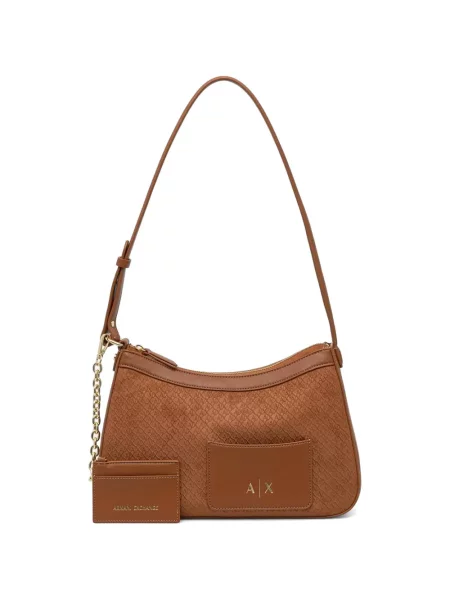 Geantă Armani Exchange maro