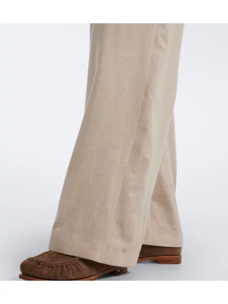 Pantaloni Eleventy de lână bej