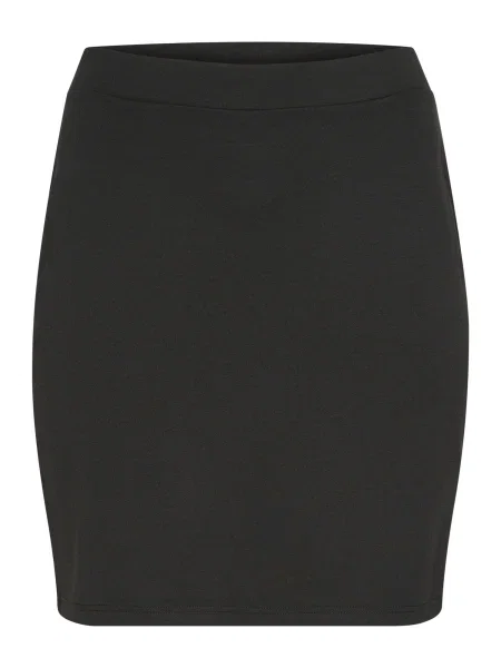 KAFFE CURVE Sukňa jenna' čierna