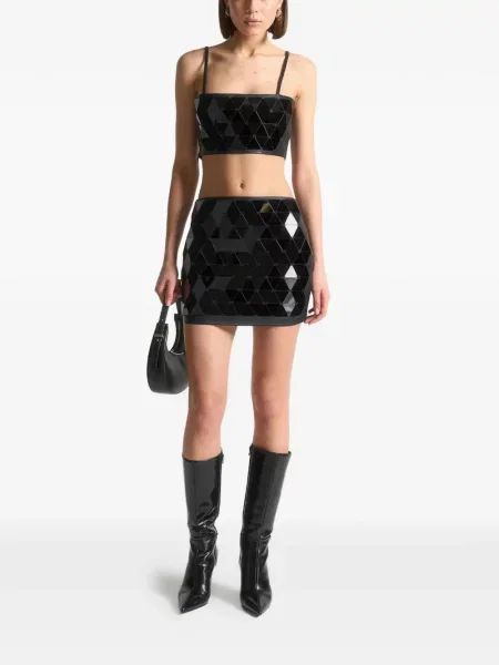Fusta mini Manière De Voir negru