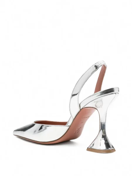 Pantofi cu toc Amina Muaddi slingback
