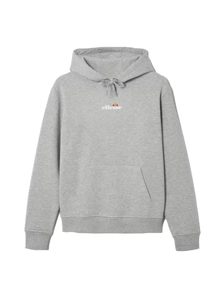 ELLESSE Mikina světle šedá / červená třešeň bílá