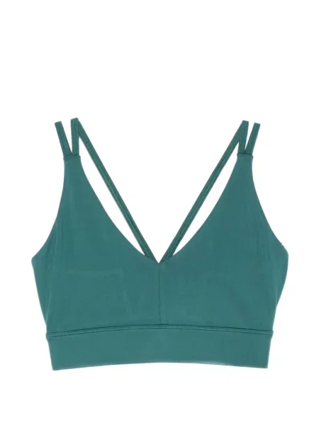 Sutien Girlfriend Collective cu bretele verde