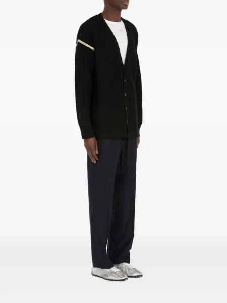 Cardigan Maison Margiela de lână negru