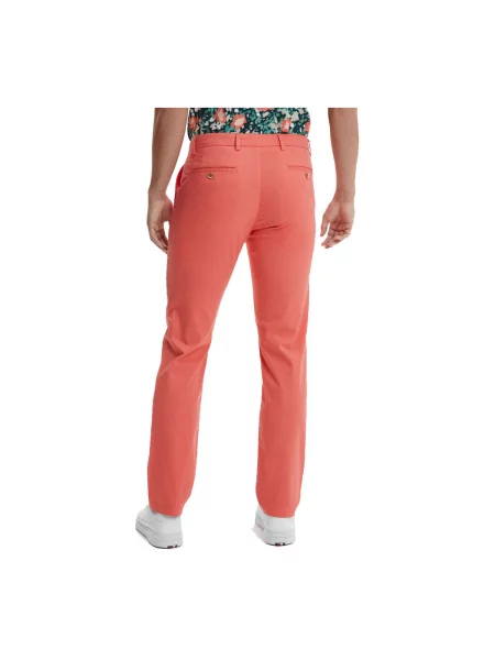 Pantaloni Tommy Hilfiger portocaliu