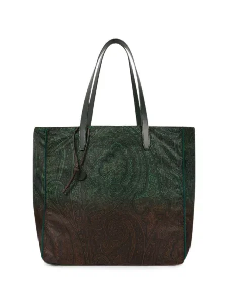 Geantă shopper Etro verde