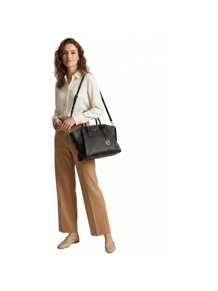 Rucsac Michael Kors din piele negru