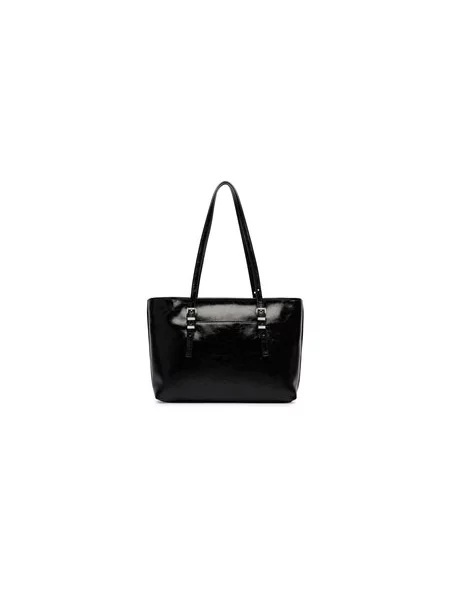 MICHAEL Michael Kors Ročna torba Quinn črna