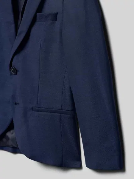 Smoking z kołnierzem z połami model ‘SOLARIS’ Jack & Jones granatowy