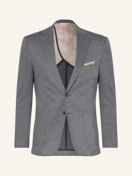 Paul Oblekové Sako Slim Fit blue modré