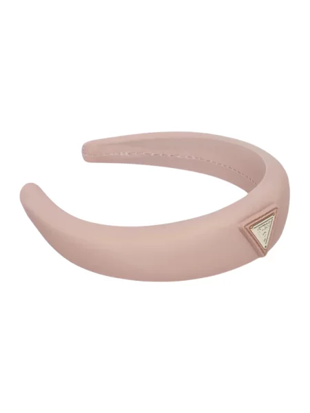 Czapka Guess z logo różowa
