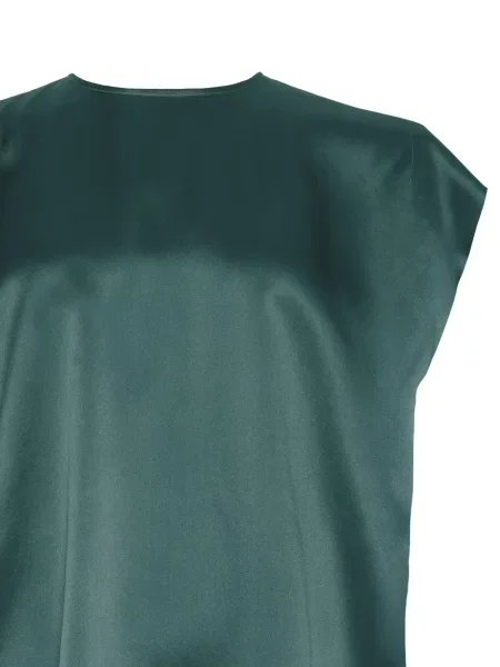 Bluză Eres de mătase verde