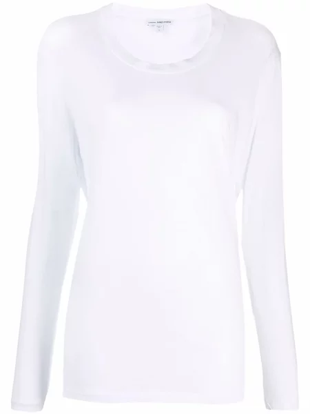 Lung tricou James Perse alb