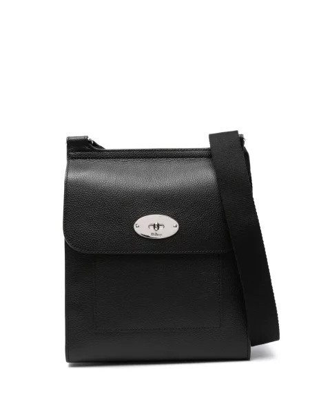 Body Mulberry din piele negru