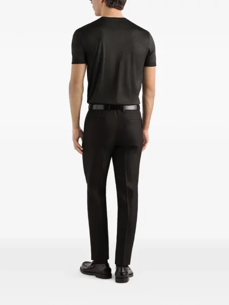 Tricou Dolce & Gabbana de mătase gri
