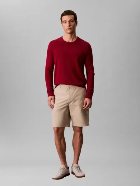 Calvin Klein Pantaloni scurți | Straight fit bej