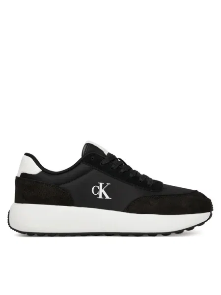 Calvin Klein Jeans Tenisky ATHLEISURE RUNNER LACEUP NY-SU čierna