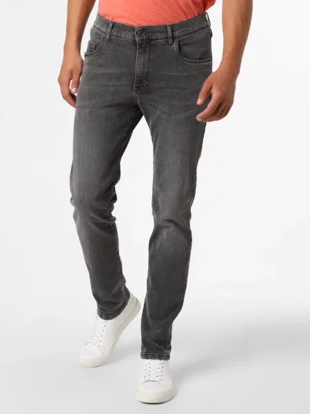Finshley & Harding Jeansy Mężczyźni jednolity szary