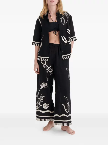Pantaloni Eres negru