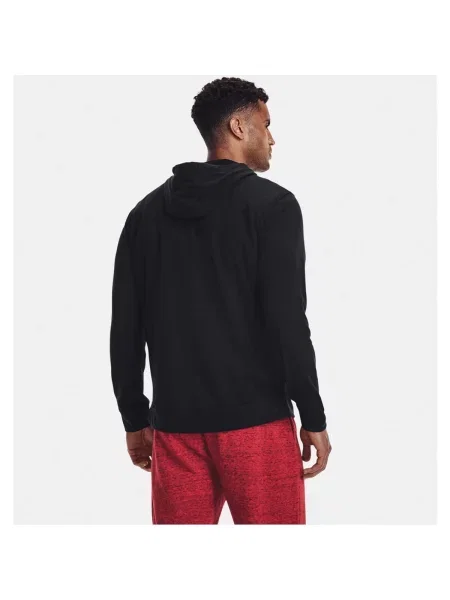 Froté mikina na zip Under Armour černá