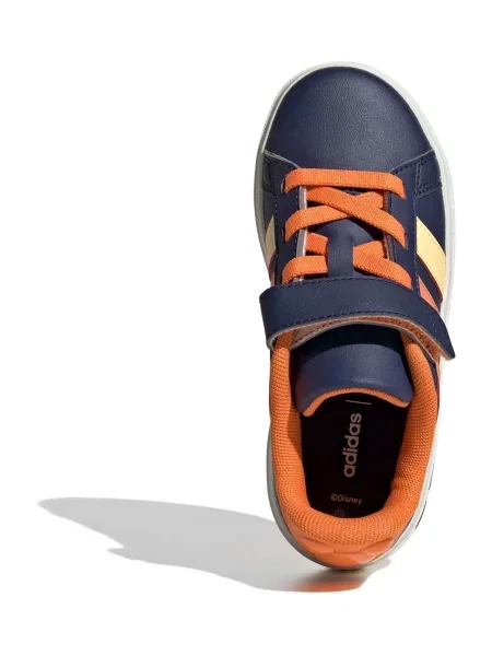 ADIDAS SPORTSWEAR Tenisky Adidas x Disney Grand Court Mickey námornícka / svetložltá / oranžová / koralová modrá