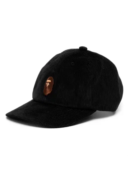 Șapcă A Bathing Ape® de catifea cord negru