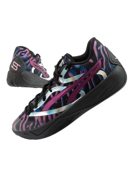 Buty sportowe do koszykówki Puma Stewie 2 Cherry on Top fioletowe