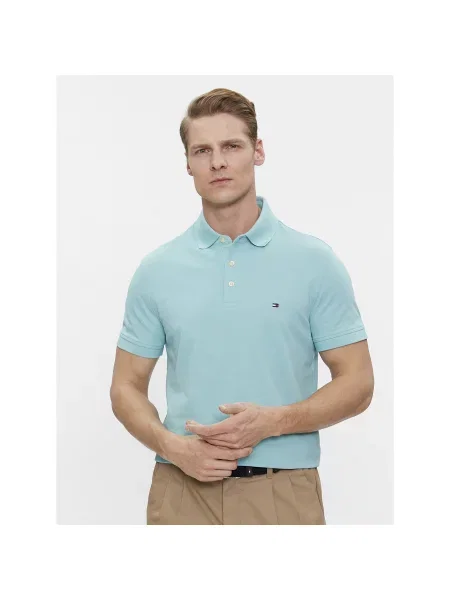 Tommy Hilfiger Polo majica Slim Fit modra