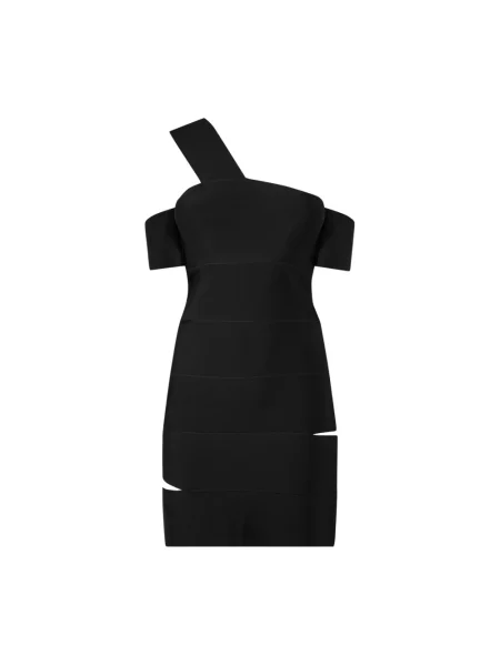 Sukienka mini Alexander Mcqueen czarna