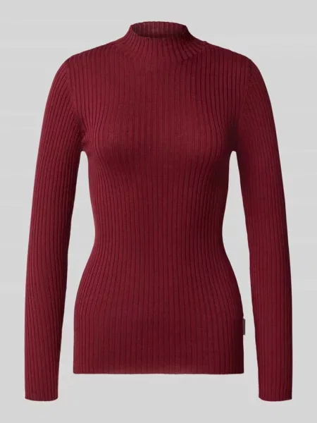 Sweter w kroju slim fit z czystej bawełny model ALAANIA' Armedangels