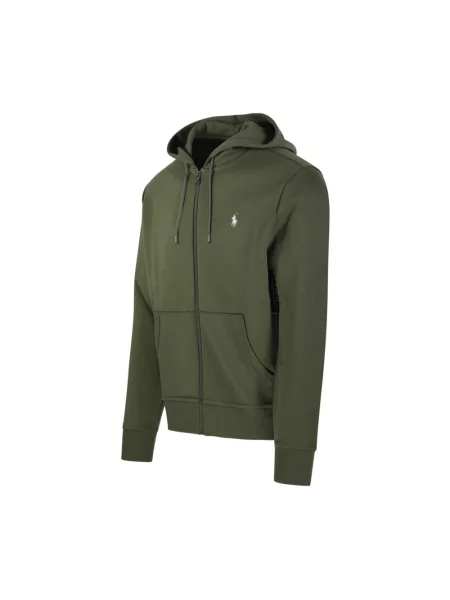 Bluza z kapturem Ralph Lauren z kapturem zielona