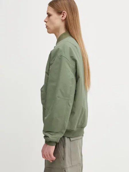 Lacoste geacă bomber pentru bărbați verde