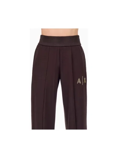 Pantaloni Eax maro