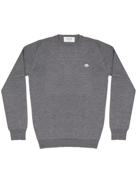 Pulover Pelo Foundation gri