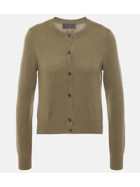 Cardigan Nili Lotan din cașmir verde