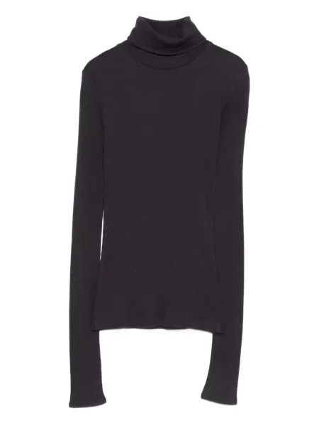 Top Samsøe Samsøe tricotate negru