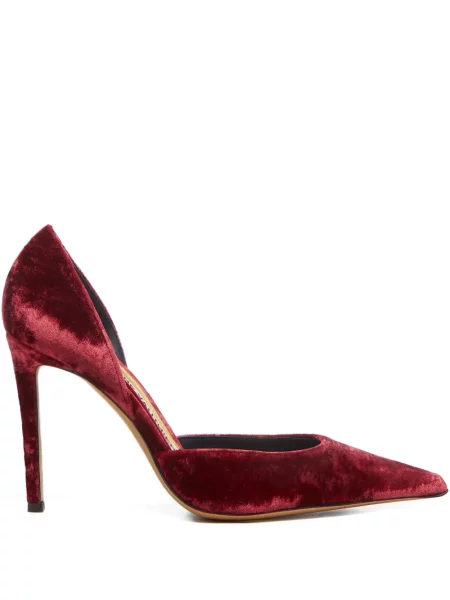 Pantofi cu toc Alexandre Vauthier cu vârf ascuţit roșu