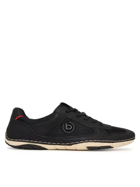 Sneakersy Bugatti czarne