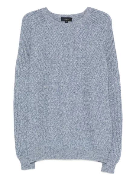 Кашмирен пуловер Sease синьо