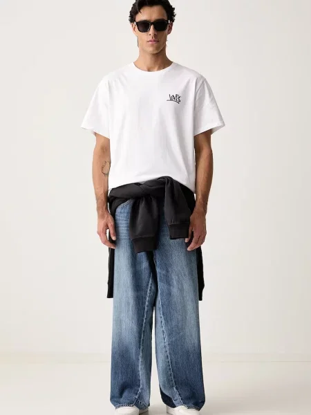 Levi's tričko pánske RELAXED FIT TEE biela