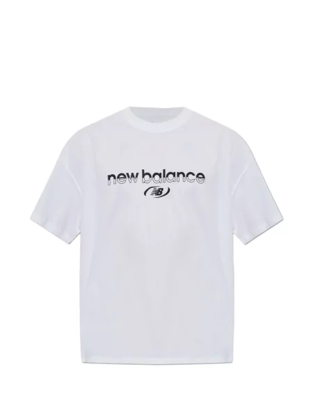 Koszulka New Balance z nadrukiem zielona