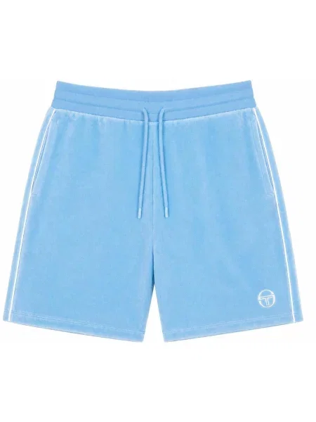 Pantaloni scurți Sergio Tacchini din velur alb